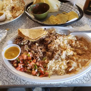 Carnitas platter