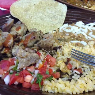 Carnitas are delicious!! Very tender chunks of pork.  Heavenly!