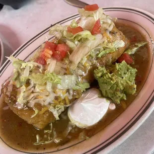 Chicken Chimichanga