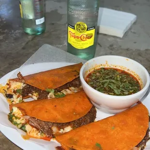 Birria tacos