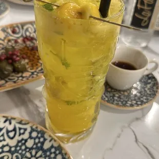 Mango mojito mocktail