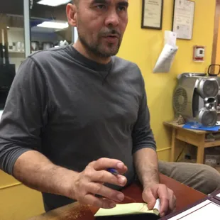 Good dude! Excellent food!