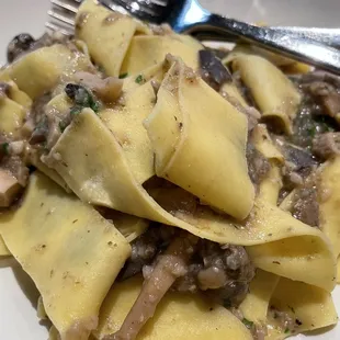 Pappardelle Con Funghi