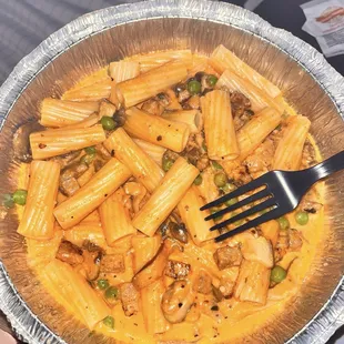 boscaiola pasta with chicken to go with
