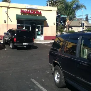 The store front.
