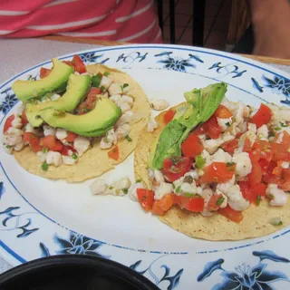 Tostadas de Ceviche