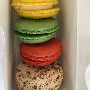 Assortment of macrons