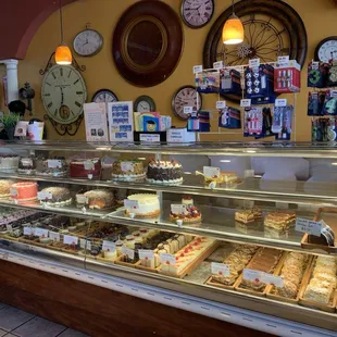 Right side of bakery.
