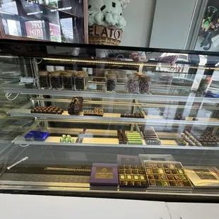Chocolates and truffles.