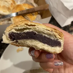 Ube Hopia was very good! Not too sweet