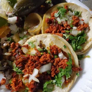 Tacos de Chorizo
