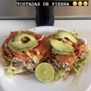 Tostadas de pierna !!!