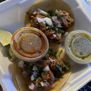 Carnitas tacos