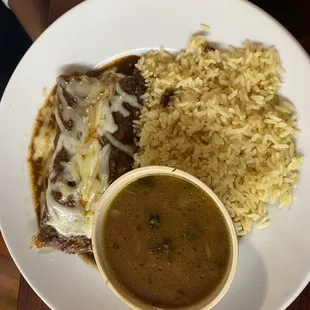 Mole Enchiladas