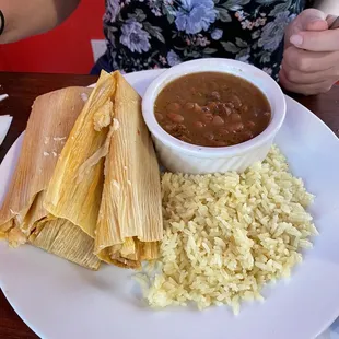 Tamale Plate