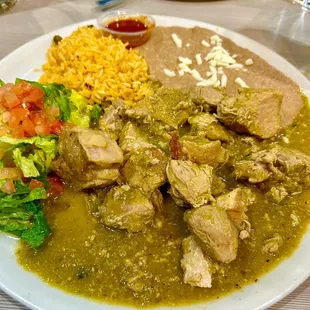 Costillas con Verde