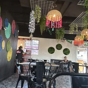 Indoor seating