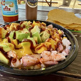 FISH, SHRIMP, &amp; SQUID CEVICHE