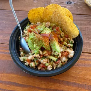 Green ceviche