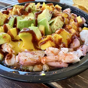 FISH, SHRIMP, &amp; SQUID CEVICHE