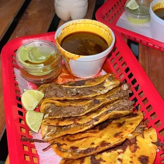 5 Birria Tacos