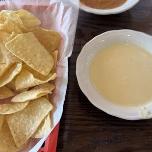 Chips and queso
