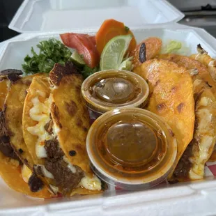 Quesabirria tacos order