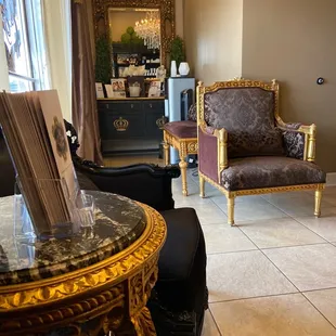Quiet waiting area