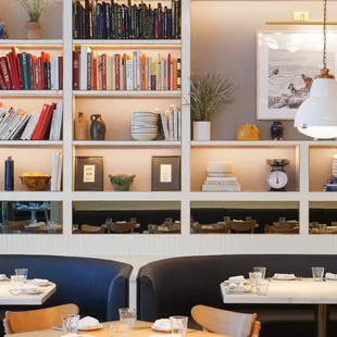 Our booths area a great option for groups.