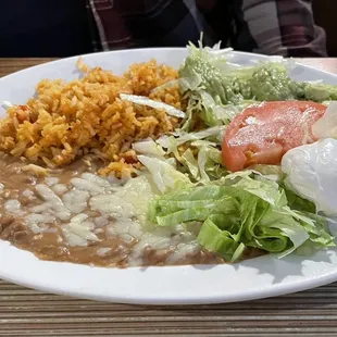 Parrilla, for one (sides and toppings)