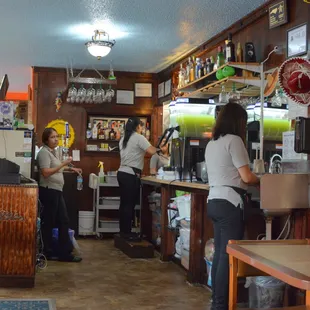 Front Counter and Serving Station