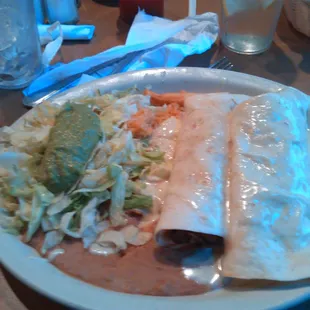 The Burrito Supreme with steak