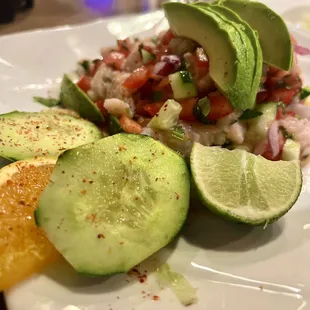 Tostada de Ceviche