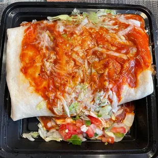 Famoso Chicken Burrito
