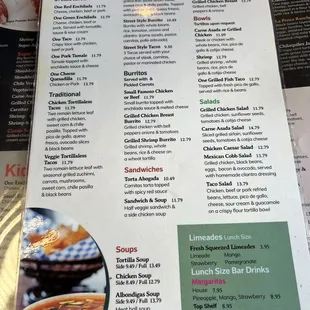 7/29/24 Menu