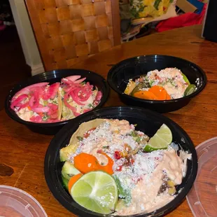5 tacos, loaded