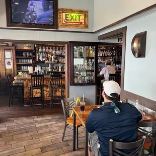 Bar area