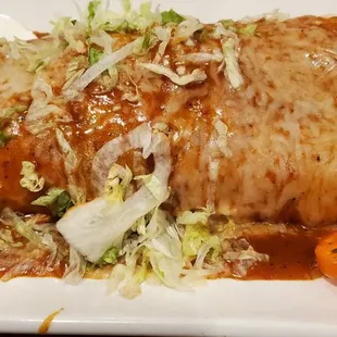 Super famous burrito