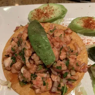 Tostada de Ceviche