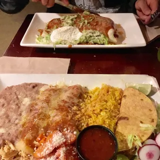 Shrimp Super Famoso Burrito