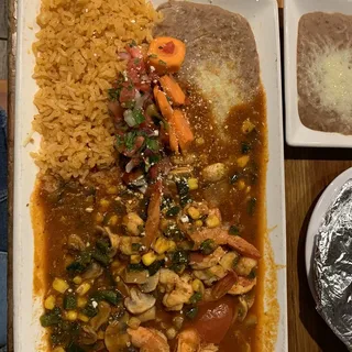 Camarones en Salsa Chipotle