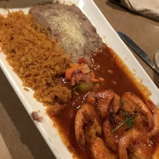 Camarones a la Diabla