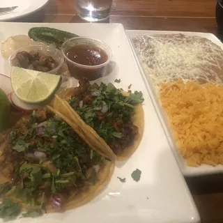 Authentic Mexican Street Tacos