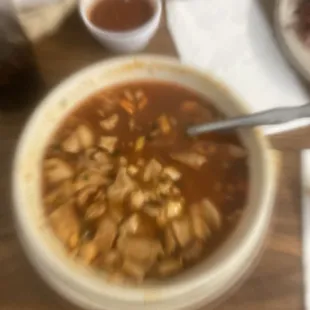 Menudo. Perfect after a night out!