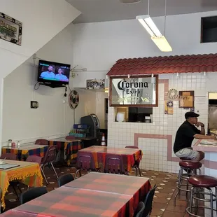 a man sitting at a table