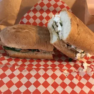 Genovese panini w/ burrata