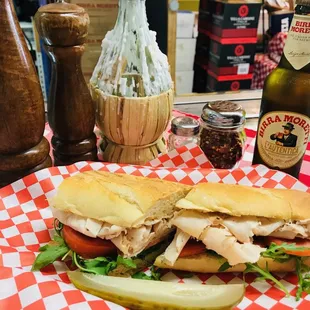 Turkey Panino Sandwich