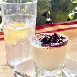 Panne Cotte, perfect ending to a delicious dinner.