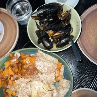 mussels, shellfish, food, oysters and mussels, oysters