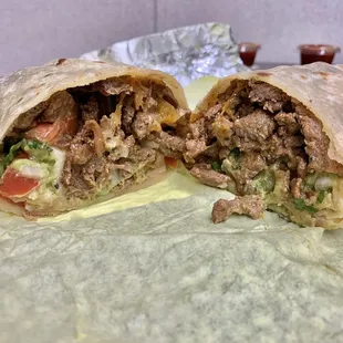 Carne Asada Burrito